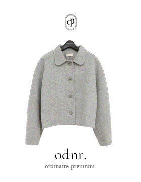 [ordinaire] 리저 숏 핸드메이드 코트 (3color/너트브라운 제외 1차수량당일발송)